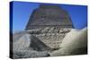 Mortuary Temple and Pyramid of Meidum, or False Pyramid-null-Stretched Canvas