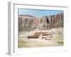 Mortuary Temple of Hatshepsut, Deir El Bahari, Luxor, Egypt, 20th Century-null-Framed Giclee Print