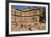 Morvi Temple (The Secretariat) an Administrative Building with a Hindu Temple in the Centre-Henry Wilson-Framed Photographic Print