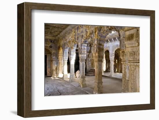 Morvi Temple (The Secretariat) an Administrative Building with a Hindu Temple in the Centre-Henry Wilson-Framed Photographic Print