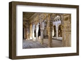 Morvi Temple (The Secretariat) an Administrative Building with a Hindu Temple in the Centre-Henry Wilson-Framed Photographic Print