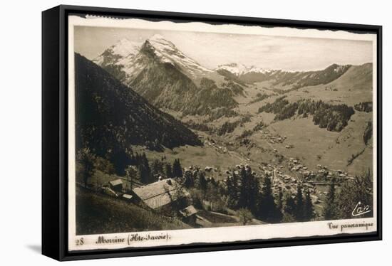 Morzine, France-null-Framed Stretched Canvas