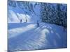Morzine, Ski Run-Andrew Macara-Mounted Giclee Print