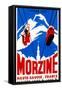 Morzine-Vintage Apple Collection-Framed Stretched Canvas