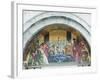 Mosaic Above the Entrance to St. Mark's Basilica Depicts St. Mark's Funeral, Venice, Italy-Rob Tilley-Framed Photographic Print