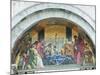 Mosaic Above the Entrance to St. Mark's Basilica Depicts St. Mark's Funeral, Venice, Italy-Rob Tilley-Mounted Photographic Print