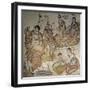 Mosaic Art Depicting Life of Alexander the Great, from Lebanon, Baalbek Odeon-null-Framed Giclee Print