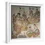 Mosaic Art Depicting Life of Alexander the Great, from Lebanon, Baalbek Odeon-null-Framed Giclee Print