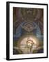 Mosaic by Antoine Molkenboer Showing God, the Holy Spirit and Jesus, Annecy, Haute Savoie-Godong-Framed Photographic Print