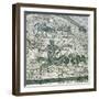 Mosaic, Carts Pulled by Mules with Travellers, Cisarii. C1st Century Ad-null-Framed Photographic Print