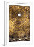 Mosaic Ceiling of Dome of the Battistero (Baptistry)-Nico Tondini-Framed Photographic Print