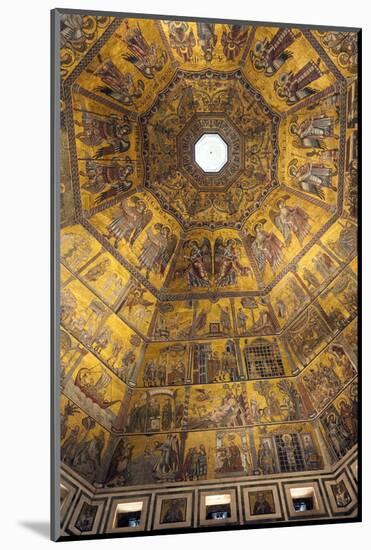 Mosaic Ceiling of Dome of the Battistero (Baptistry)-Nico Tondini-Mounted Photographic Print