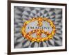 Mosaic Commemorting John Lennon, Strawberry Fields, Central Park, Manhattan, New York City, USA-Jon Arnold-Framed Photographic Print