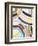 Mosaic Curve I-June Vess-Framed Art Print