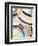 Mosaic Curve I-June Vess-Framed Art Print