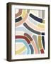 Mosaic Curve I-June Vess-Framed Art Print