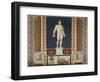 Mosaic Depicting a Boxer in the Gym. Roman Civilization-null-Framed Giclee Print