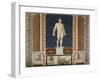 Mosaic Depicting a Boxer in the Gym. Roman Civilization-null-Framed Giclee Print