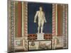 Mosaic Depicting a Boxer in the Gym. Roman Civilization-null-Mounted Giclee Print
