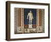 Mosaic Depicting a Boxer in the Gym. Roman Civilization-null-Framed Premium Giclee Print