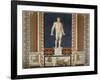 Mosaic Depicting a Boxer in the Gym. Roman Civilization-null-Framed Giclee Print