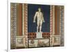 Mosaic Depicting a Boxer in the Gym. Roman Civilization-null-Framed Giclee Print