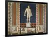 Mosaic Depicting a Boxer in the Gym. Roman Civilization-null-Framed Giclee Print