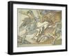 Mosaic Depicting a Hunting Scene, from Terranova, Near Tusculum, Lazio-null-Framed Giclee Print