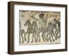 Mosaic Depicting a Quadriga During Chariot Racing in Circus-null-Framed Giclee Print