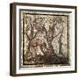 Mosaic Depicting Agricultural Works: Olive Picking from Saint-Romain-En-Gal, France-null-Framed Giclee Print