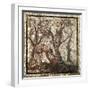 Mosaic Depicting Agricultural Works: Olive Picking from Saint-Romain-En-Gal, France-null-Framed Giclee Print