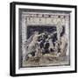 Mosaic Depicting Battle Between Roosters, from Pompeii, Campania BC-null-Framed Giclee Print