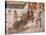 Mosaic Depicting Chariot Races at Circus from Spain-null-Stretched Canvas