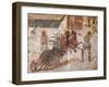 Mosaic Depicting Chariot Races at Circus from Spain-null-Framed Giclee Print