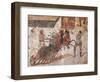 Mosaic Depicting Chariot Races at Circus from Spain-null-Framed Giclee Print