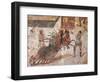 Mosaic Depicting Chariot Races at Circus from Spain-null-Framed Giclee Print