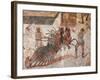 Mosaic Depicting Chariot Races at Circus from Spain-null-Framed Giclee Print