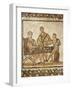 Mosaic Depicting Dice Players, from El Djem, Tunisia-null-Framed Giclee Print