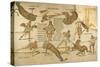 Mosaic Depicting Games in Amphitheater, from Susa-null-Stretched Canvas