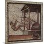 Mosaic Depicting Men Extracting Oil with Oil Press, from Saint-Romain-En-Gal, France, 3rd Century-null-Mounted Giclee Print