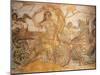 Mosaic Depicting Nereid Sitting on Sea Monster Surrounded by Cherubs-null-Mounted Giclee Print