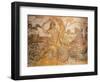 Mosaic Depicting Nereid Sitting on Sea Monster Surrounded by Cherubs-null-Framed Giclee Print