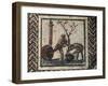 Mosaic Depicting Pitching of Trunks-null-Framed Giclee Print