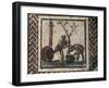 Mosaic Depicting Pitching of Trunks-null-Framed Giclee Print