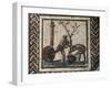 Mosaic Depicting Pitching of Trunks-null-Framed Giclee Print