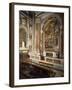 Mosaic Depicting Presentation of Mary in Temple and Monument to Benedict XV-null-Framed Giclee Print