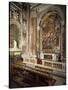 Mosaic Depicting Presentation of Mary in Temple and Monument to Benedict XV-null-Stretched Canvas