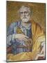 Mosaic Depicting St. Peter in St. Peter's Basilica, Vatican, Rome, Lazio, Italy, Europe-Godong-Mounted Photographic Print