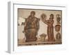 Mosaic Depicting the Toilet of Venus from Byrsa Hill, Carthage, Tunisia-null-Framed Giclee Print