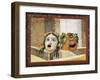 Mosaic Depicting Theatrical Masks, from Rome, Italy-null-Framed Giclee Print